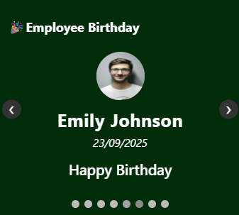 SharePoint Birthday SPFX Webpart